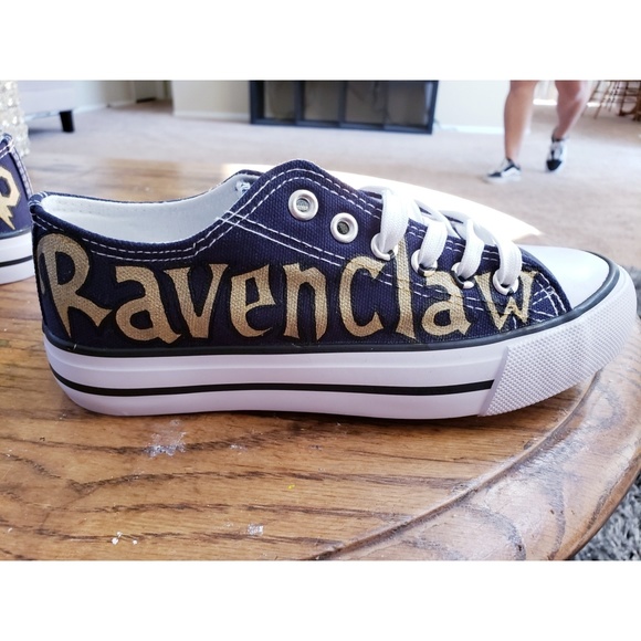 Handpainted Ravenclaw Shoes - Picture 4 of 6